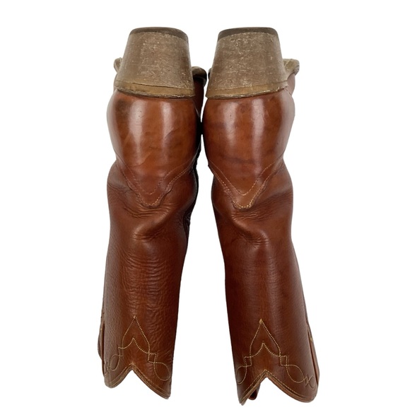 ACME Mens Western Leather Cowboy Boots - Picture 9 of 16